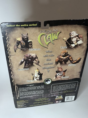 Realm Of The Claw NAKURU 7.25" Action Figure 2001 Stan Winston Creatures - Picture 4 of 7