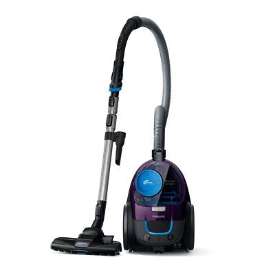 PHILIPS FC 9333/09 PowerPro Compact Bodenstaubsauger beuetellos violett