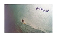 Pipeline - Mark Johnson - Surfer in wave poster - FREE SHIPPING