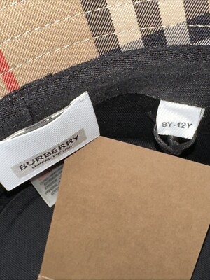 Burberry kids帽子 Burberry Check baseball cap in beige - Burberry Kids | Mytheresa