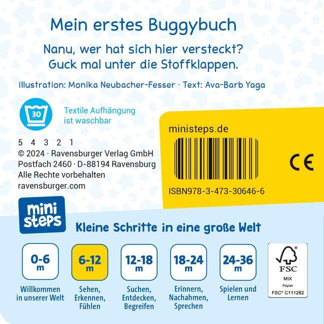 Thumbnail - Ava-barb Yaga | Mein Erstes Buggybuch: Guck Mal Erste Sachen | Buch |