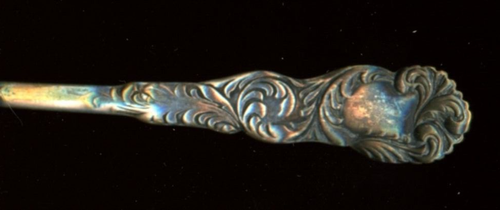 Waldo HE - RIALTO TWIST HANDLE BUTTER KNIFE -Holmes & Edwards 1894 - Sliverplate - Picture 6 of 10