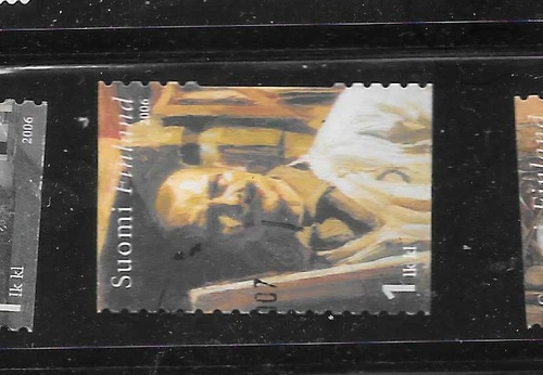 FINLAND SC#1259b  2006 POSTALLY USED SELF PORTRAIT COMMEMORATIVE STAMP