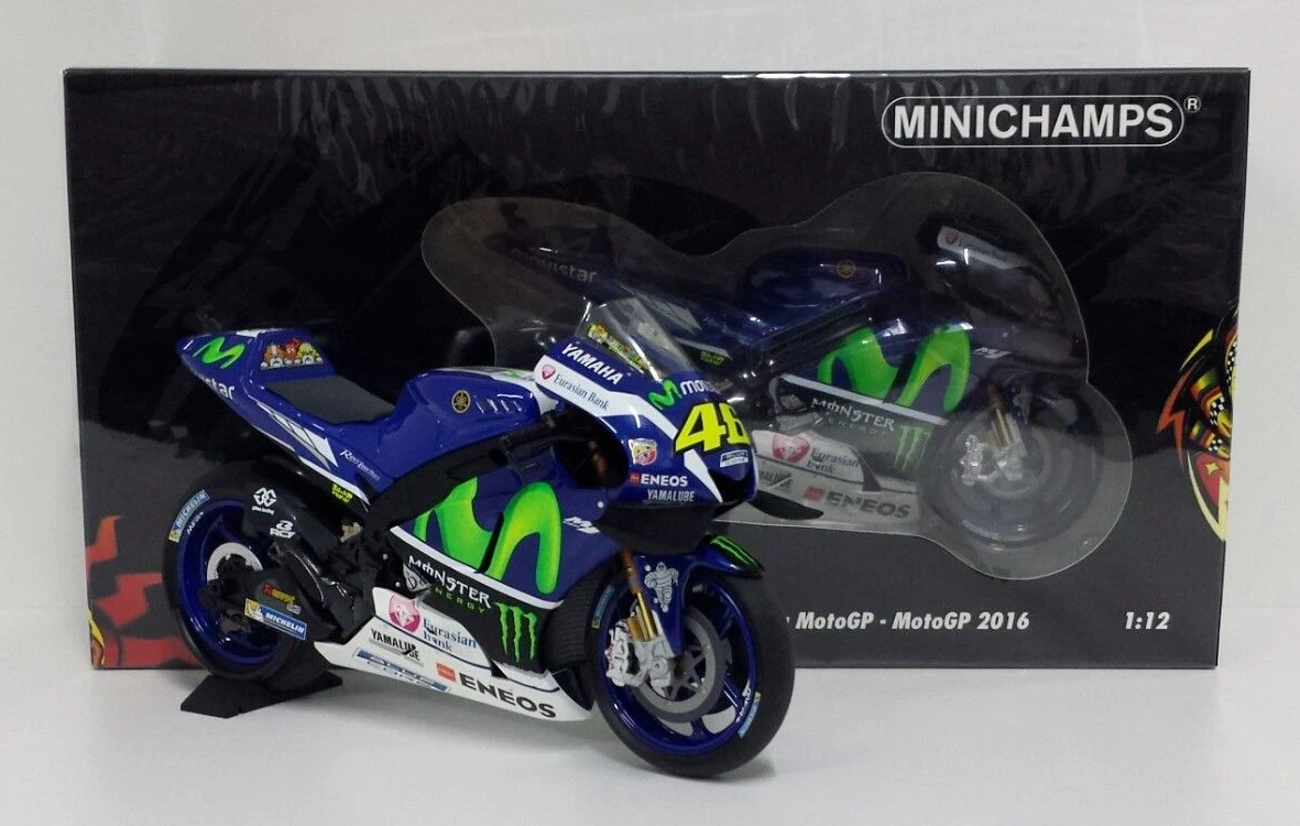 MINICHAMPS Yamaha YZR-M1 Contemporary Manufacture Diecast