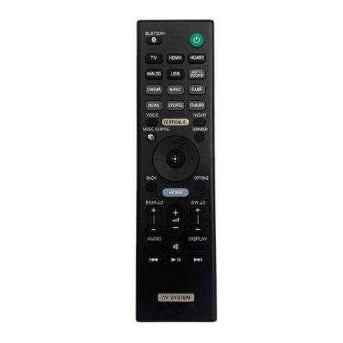Replacement Remote Control RMT-AH400U For Sony Sound Bar HT-Z9F SA-WZF9 SA-Z9F - Picture 1 of 2