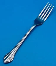 Oneida CLARETTE Dinner Fork 7 3/4" Stainless Flatware Silverware Community