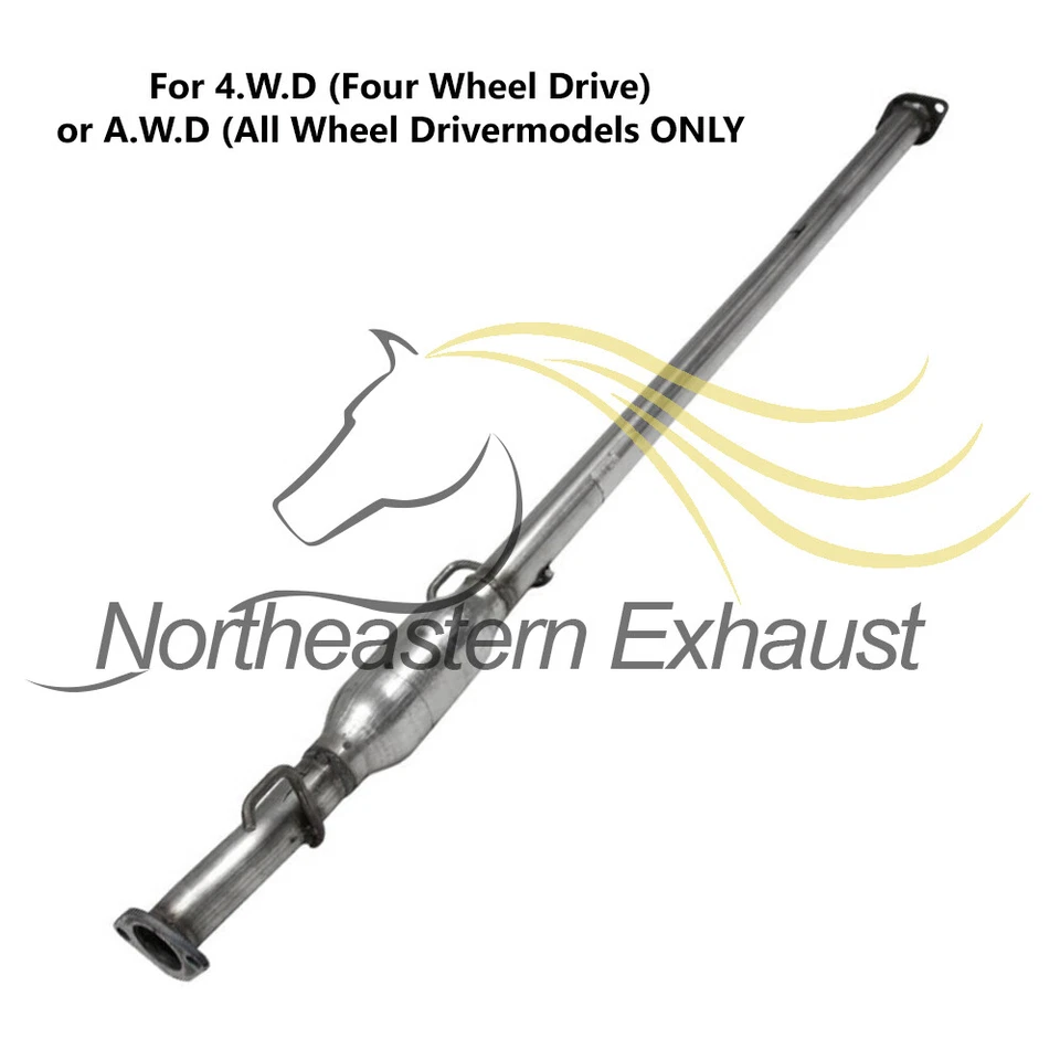 Kit de exaustão silenciador tubo ressonador serve: 2005-2008 Hyundai Tucson 2.7L 4WD - Imagem 4 de 4