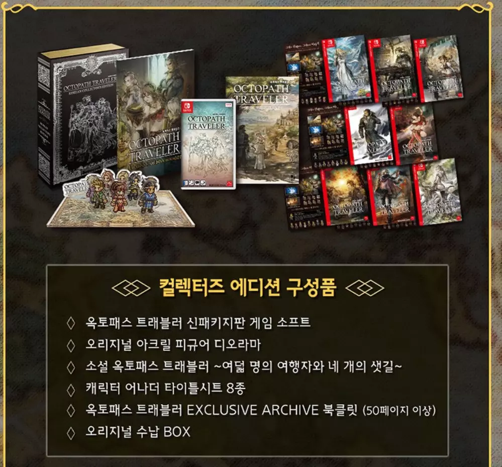 Nintendo Switch Octopath Traveler Korean