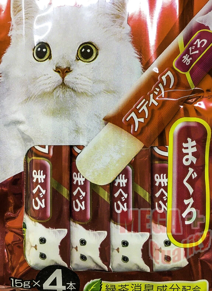 Ciao Cat Jelly Stick Lick Treats Inaba Feline Lickable Vit E Snack Flavour 15gx4 - Image 3 of 3