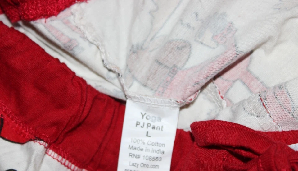 Large NWOT Juniors Lazy One Allmoose Asleep Yoga PJ Pant Lounge Sleep Pants - Image 3 of 4