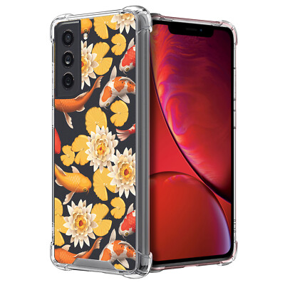 Case For [Samsung Galaxy S21 FE][TRANSPARENT CASE][CLEAR FLEX COVER SET16]