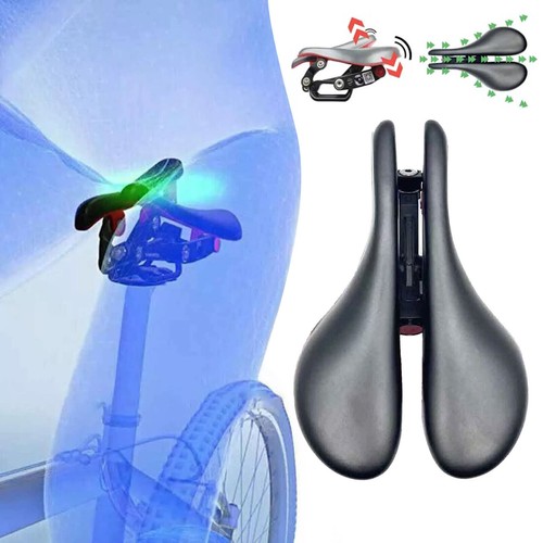 Ergonomic Road Bicycle Saddle Cushion MTB Road Bike Adjustable Bum Seat - Picture 12 of 24
