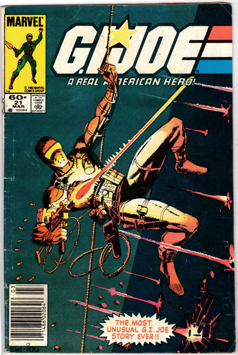 Marvel GI Joe A Real American Hero Comic Book #21 good condition | eBay