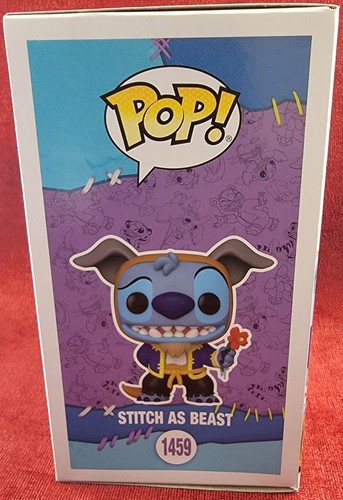 Stitch as beast funko # 1459 (nib)With Pop Protector - Picture 6 of 7