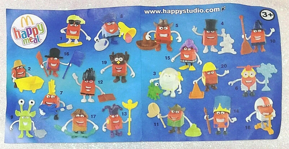 Meal Sorpresa Regalo Del Happy Meal HAPPY MEAL MCDONALD'S HAPPY