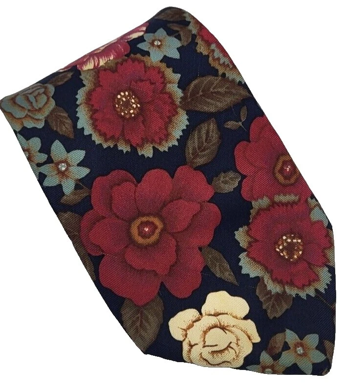Atelier Floral 100% Silk Ties for Men
