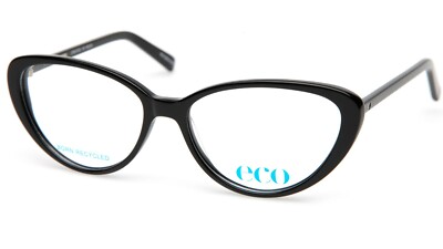 NEW MODO ECO BORN RECYCLED RIGA blk Black EYEGLASSES 55-15-140mm