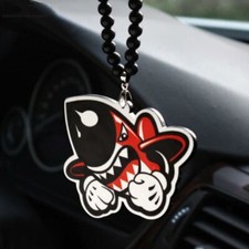 Shark Missile Car Hanging Ornament Charm Dangling Pendant For Honda Ford Toyota