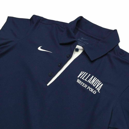 Villanova Wildcats Water Polo Nike Polo Shirt S Blue College Swim Womens - Picture 3 of 5