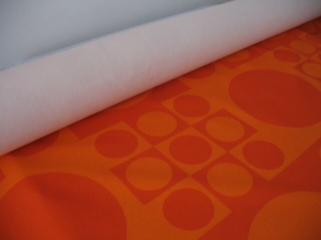Danish modern 100% AUTH Verner Panton Geometri 1 Fabric Pop Art Space Age