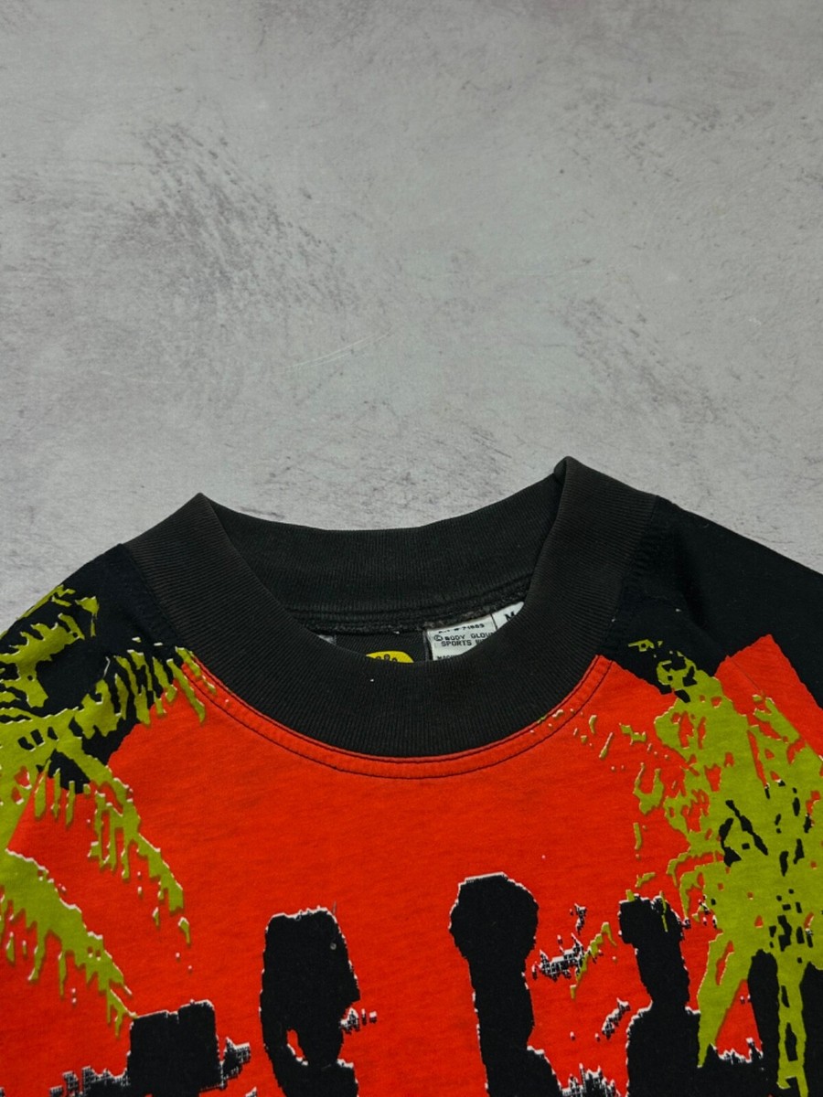 Vintage Body Glove 80S AOP T-Shirt Size M | eBay