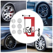 Tire Patch Repair Tool Kit Spot Hot Vulcanizing Machine 110V with 6 Molds New