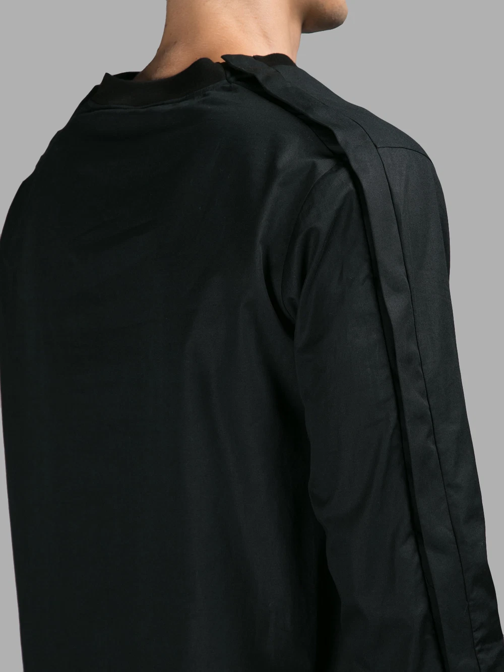 HBA (HOOD BY AIR) Camicia a scatto con cappuccio HBA di Air Box logo nera taglia XS