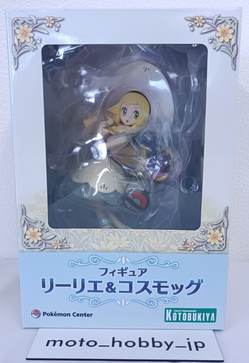 NEW KOTOBUKIYA Lillie ＆ Cosmog 1/8 Scale Pokemon Center Original