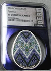 2026 Canada $20 Pysanka Egg Colorized Silver NGC PR-70 DCAM Coin -- #850C