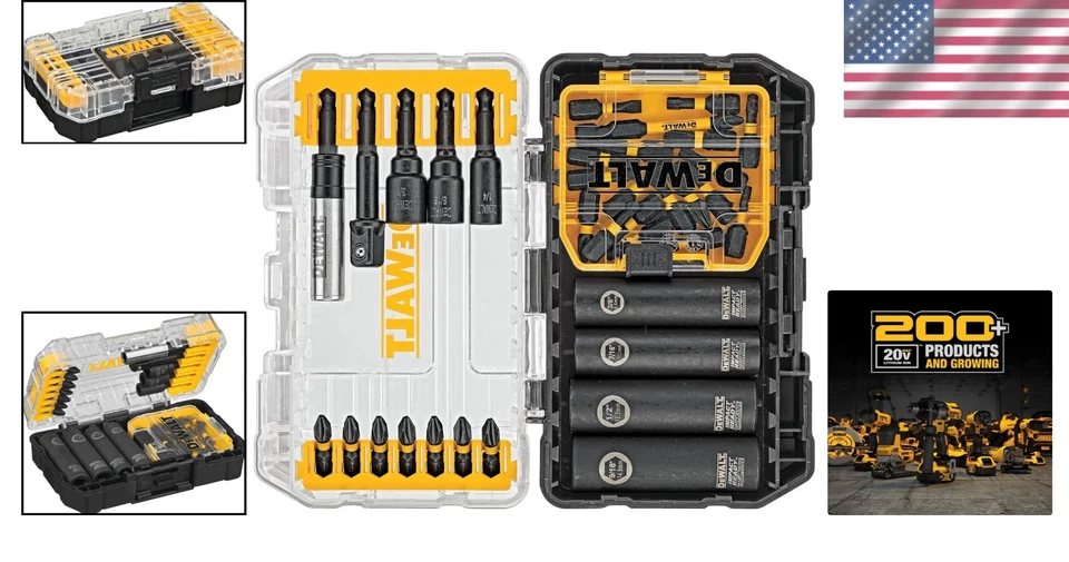 Professional 35-Piece FlexTorq Bit Set - Customizable and Organized Solution - Image 2 of 4