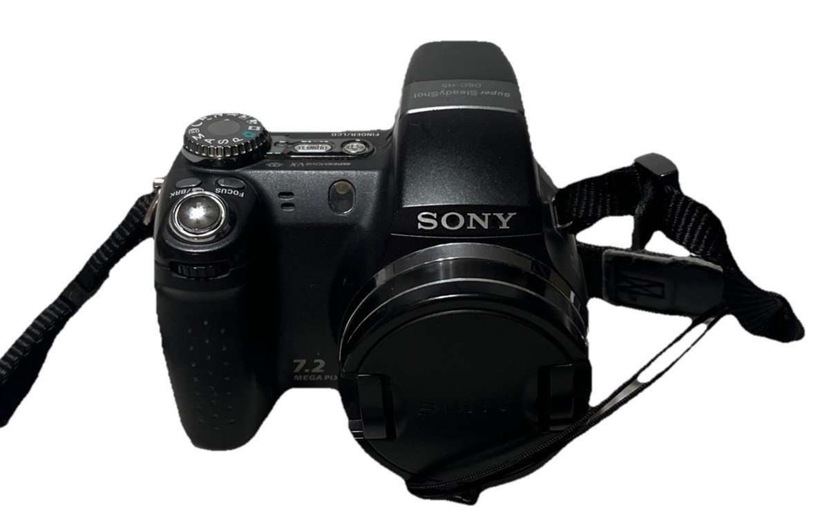 Sony Cyber-shot DSC-H5 7.2MP Digital Camera - Silver for sale