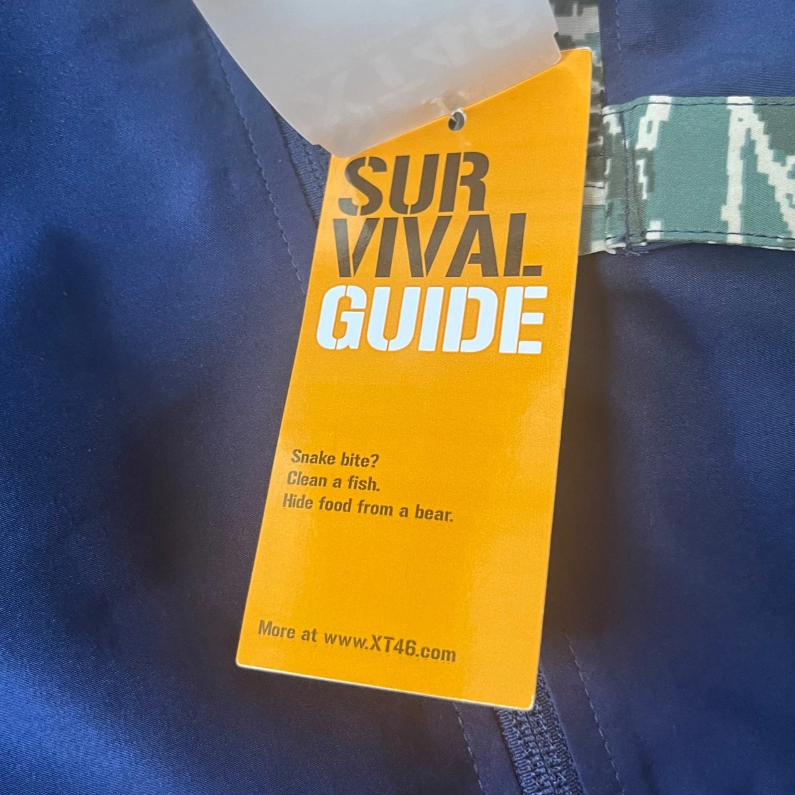 Soffe XT46 Zipper Jacket Mens Medium Blue New Camo Extreme Training - product detail image 13