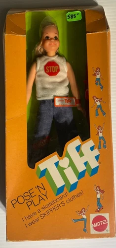 Vintage VHTF 1971 Mattel Pose 'n Play Tiff Doll #1199 NO PLAY