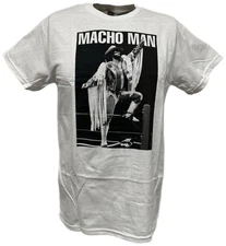 Macho Man Randy Savage Definitive Superstar Mens White T-shirt