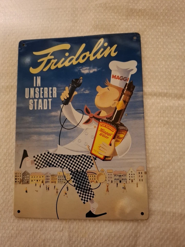Kleines Blechschild Maggi Würze 21x15 cm - Bild 2 von 3