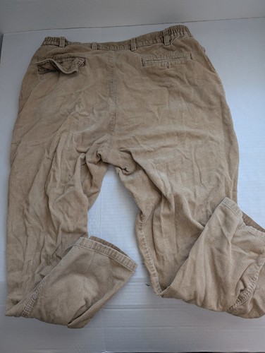 Towncraft Corduroy Pants Beige 30x38 100% Cotton - Picture 10 of 11