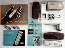 MINOX B Spy Camera with Accessories / Manuals / Book  *FREE SHIPPING*