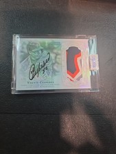 2015 Topps Dynasty Autographed Patches Yoenis Cespedes /5