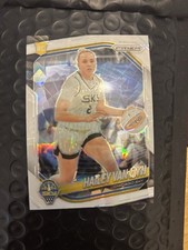 Panini 2025 Prizm WNBA Hailey Van Lith #2 Chicago Sky White Ice Prizm /35 RC