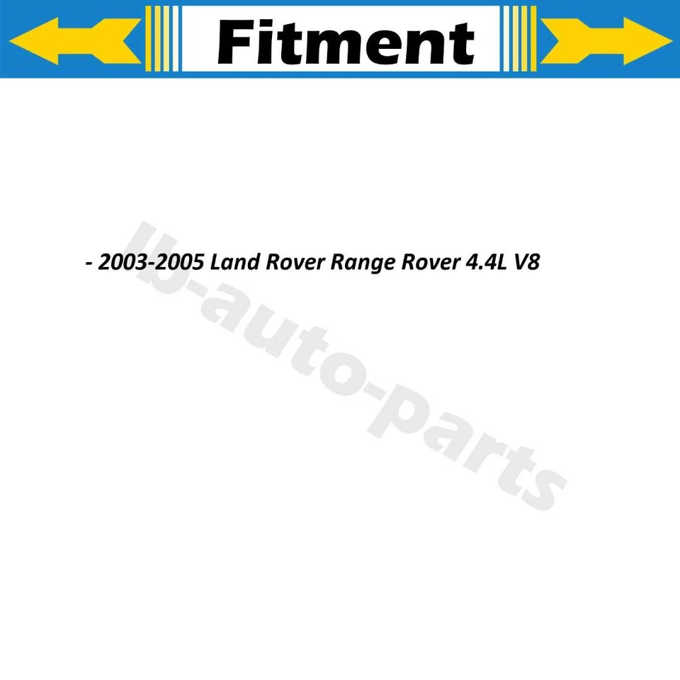 Mangueira de linha de freio dianteiro traseiro 4X Sunsong para Land Rover Range Rover 2003-2005 - Imagem 2 de 4