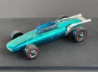 Vintage Hot Wheels Redline 1969 Aqua Indy Eagle - Original! No Reserve!