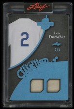 2025 Leaf Spectacular Leo Durocher When it Was A Game Used Blue /5