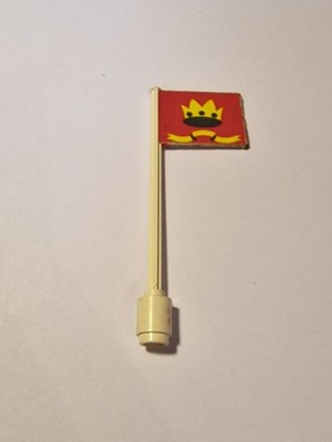 Lego Castle Flagge Item 3596pb31 aus Set 6075 Vintage Konvolut  (A294)