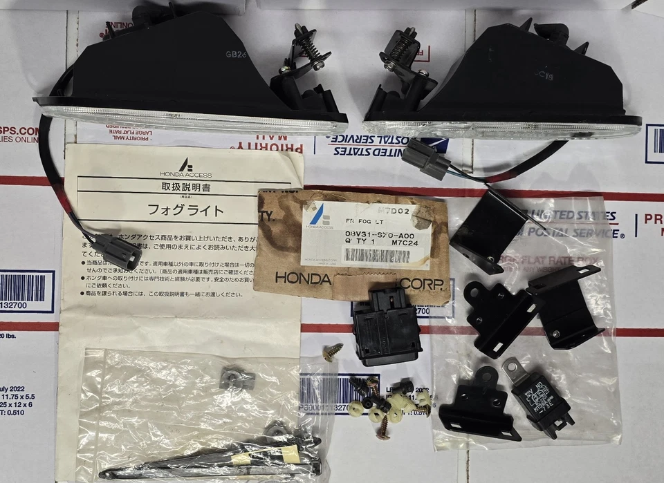 Faros antiniebla de vidrio Stanley 1995-1998 JDM Honda Odyssey RA1 HONDA ACCESS JAPÓN Foto 3 de 4