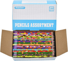 Pencil Assortment, 2 HB, Assorted Colorful Pencils for Kids, Pre-Sharpened,Bulk