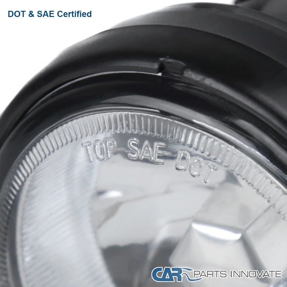 Fits 2003-2008 Honda Element Driving Bumper Fog Lights Pair Lamp+Switch+H3 Bulbs - Изображение 4 из 4