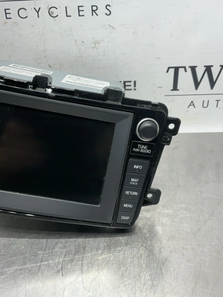 2011-2012 MAZDA CX-9 NAVIGATION SCREEN DISPLAY RADIO RECEIVER OEM TG18 66 DV0 - Image 3 of 4