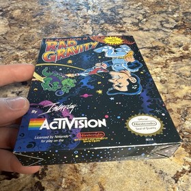 Nintendo Adventures of Rad Gravity NES scatola/custodia originale con inserti, solo scatola.