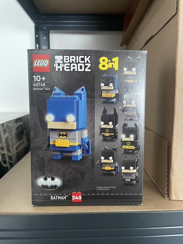 LEGO Batman: 8in1 Figure Brickheadz DC (40748) Brand New & Sealed