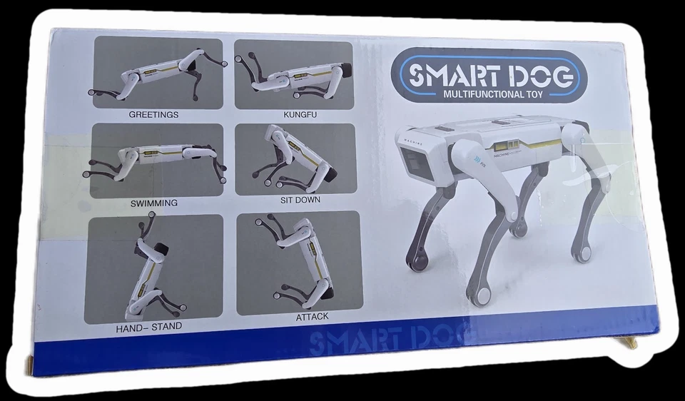 Robot de control remoto perro juguete inteligente interactivo RC robótico cachorro para niños 3+ años Foto 2 de 4